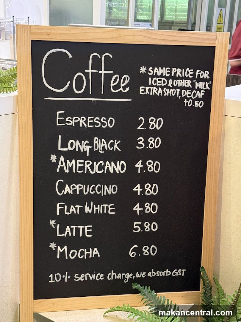 Coffee Menu