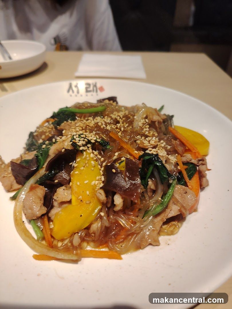 Japchae dish