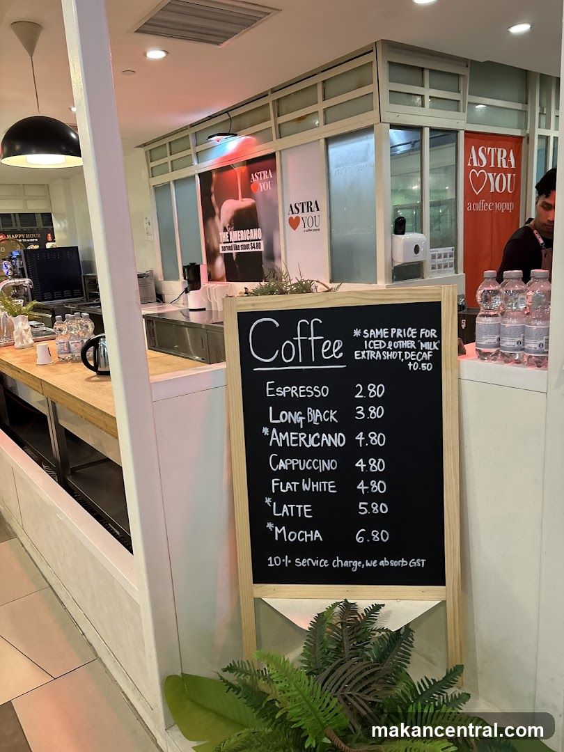 Coffee Menu