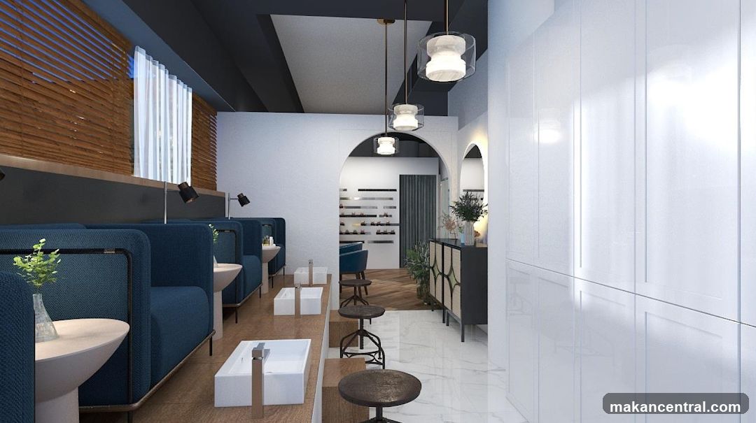 Nail Salon Interior