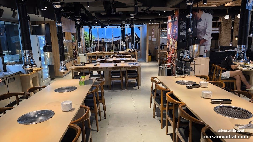 Restaurant Interior with Grills