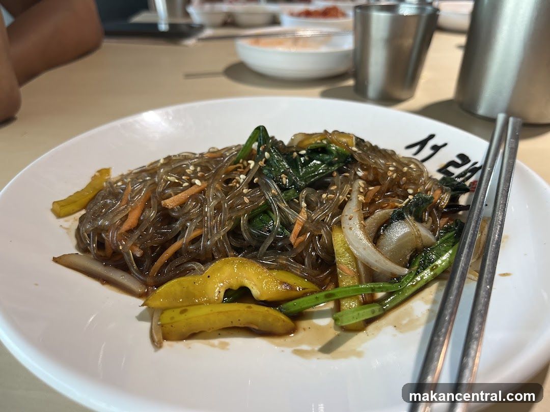 Japchae Dish