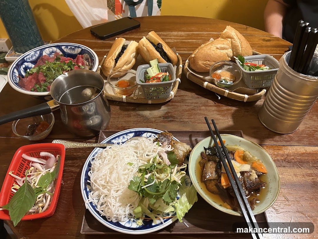 Vietnamese Food Spread