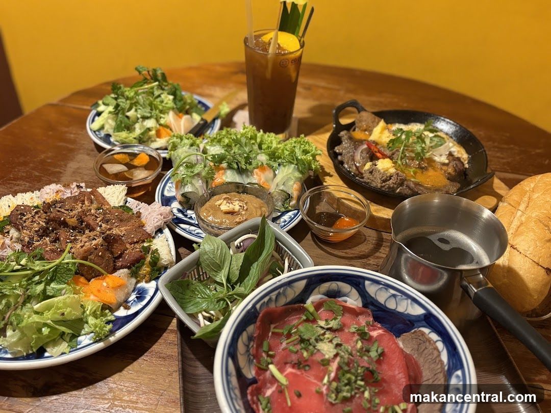 Vietnamese Food Spread