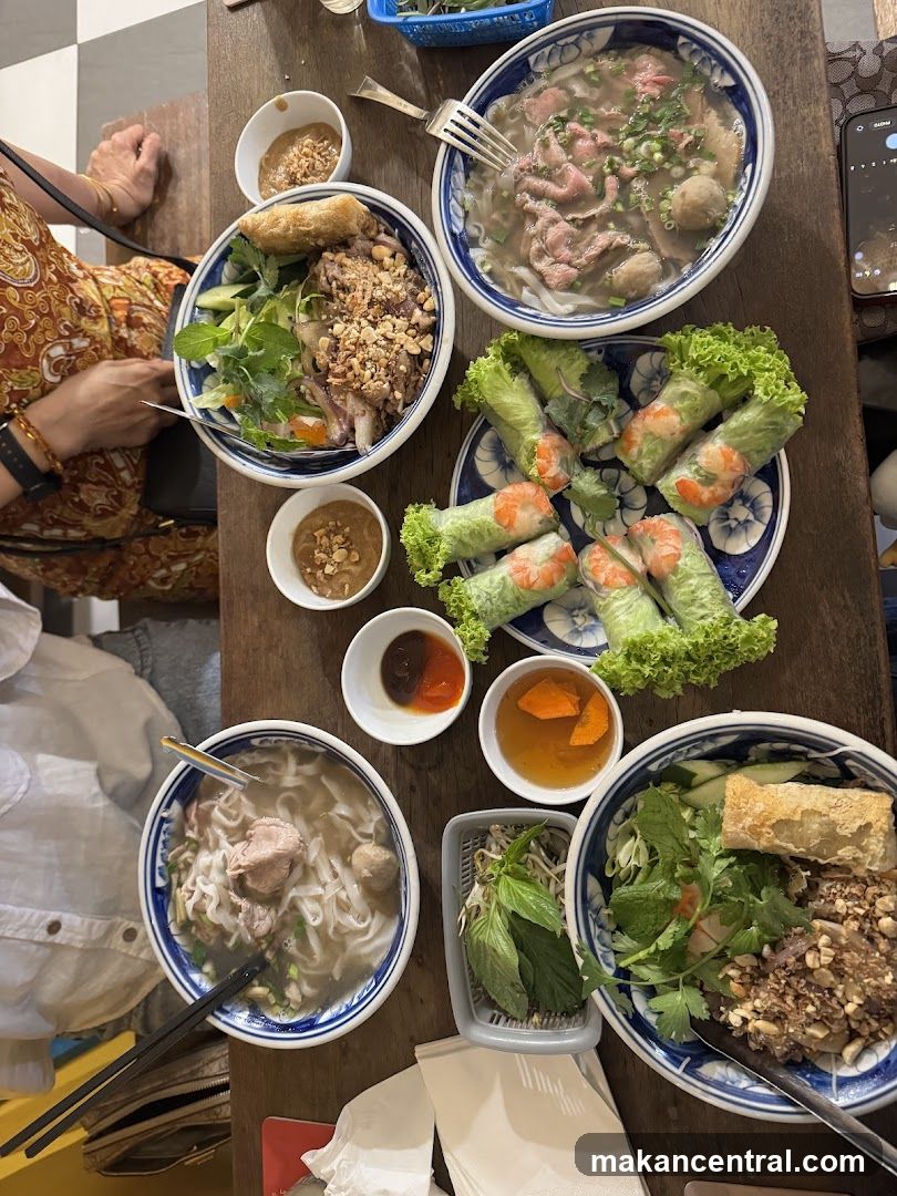 Vietnamese Food Spread