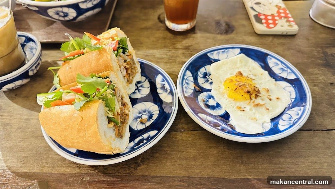 Banh Mi and Fried Egg