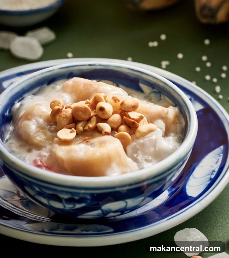 Banana Dessert with Peanuts