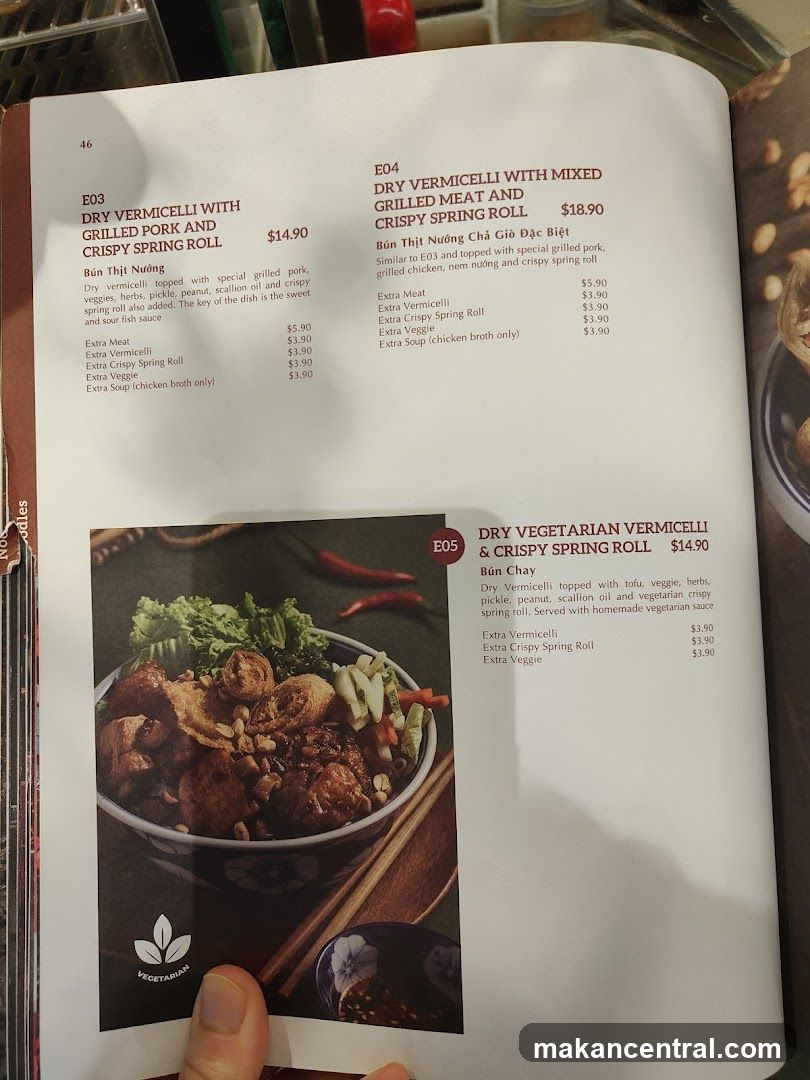 Dry Vermicelli Dishes