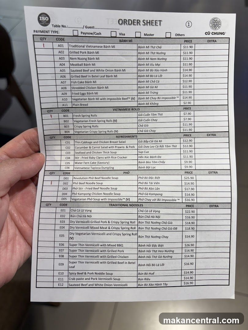 ORDER SHEET