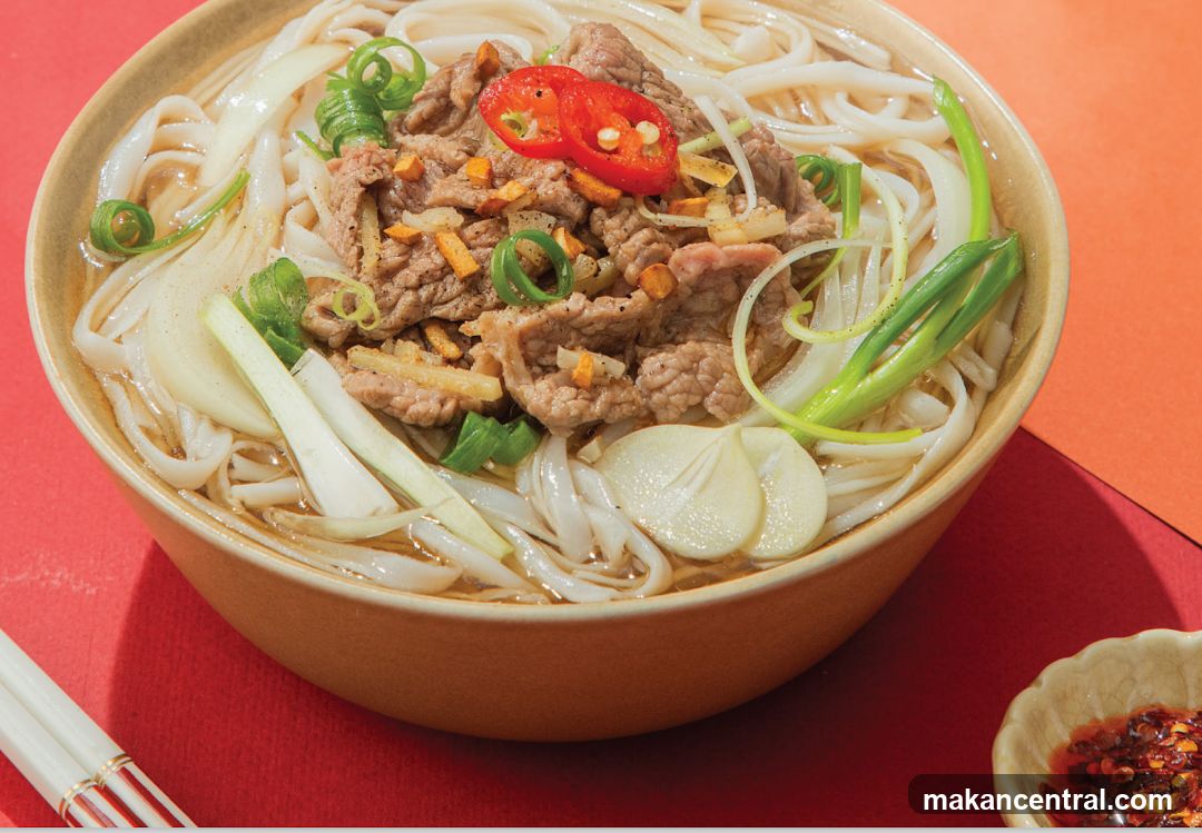 Bowl of Noodles with Beef