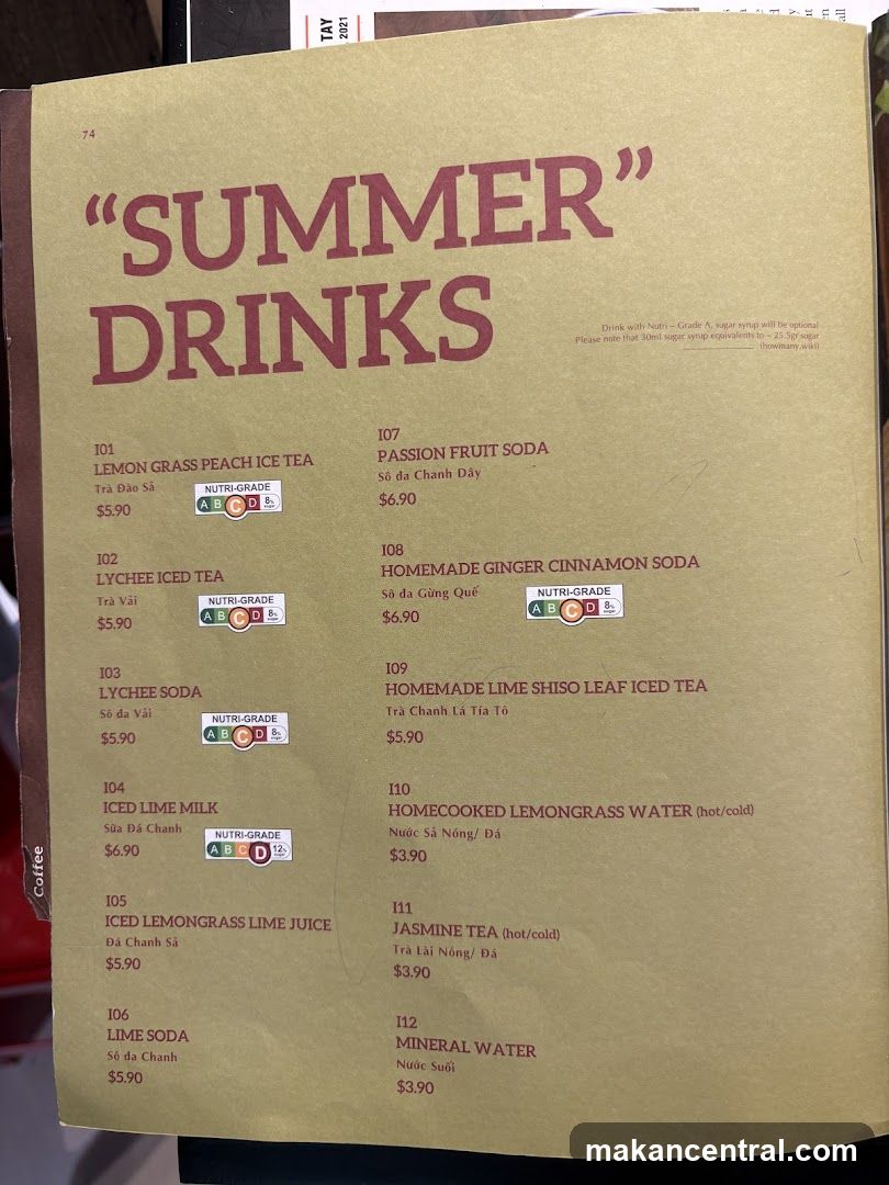 "SUMMER" DRINKS