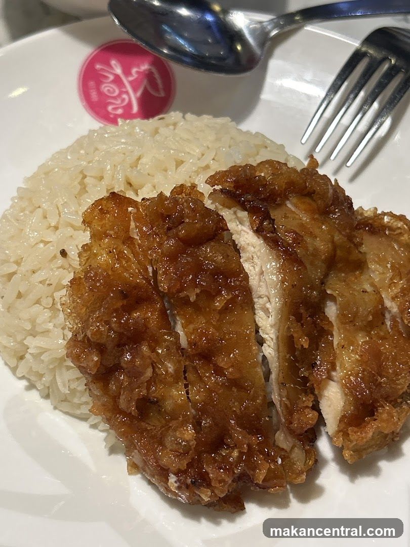 Fried Chicken and Rice
