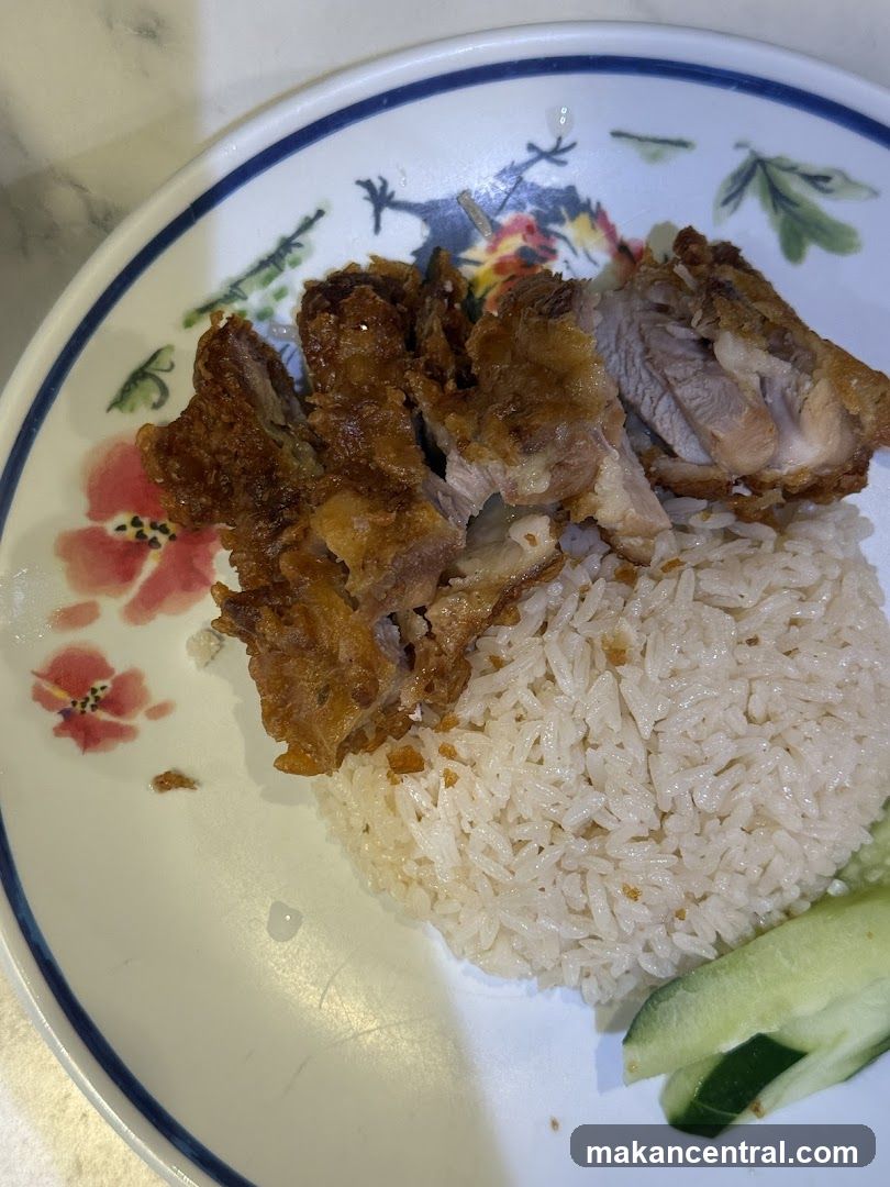 Fried Chicken and Rice