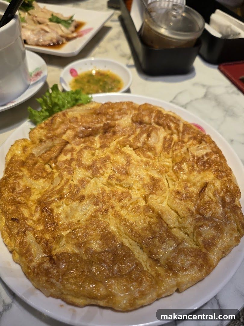 Omelette with Dipping Sauce