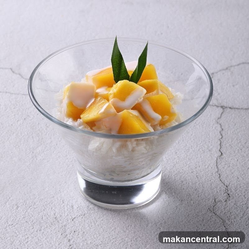 Mango Sticky Rice Dessert