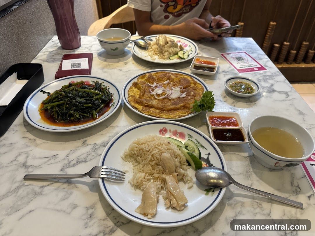 Hainanese Chicken Rice Meal