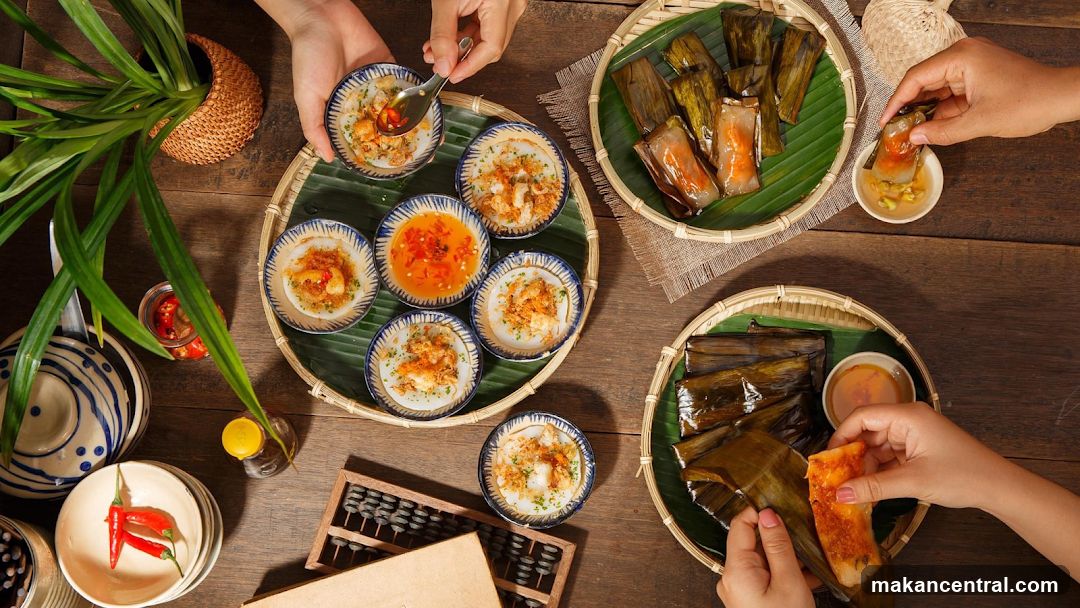 Vietnamese Savory Pancakes and Dumplings