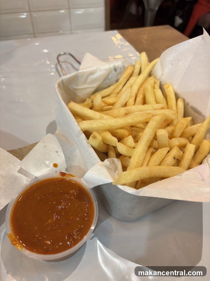 French Fries with Dipping Sauce