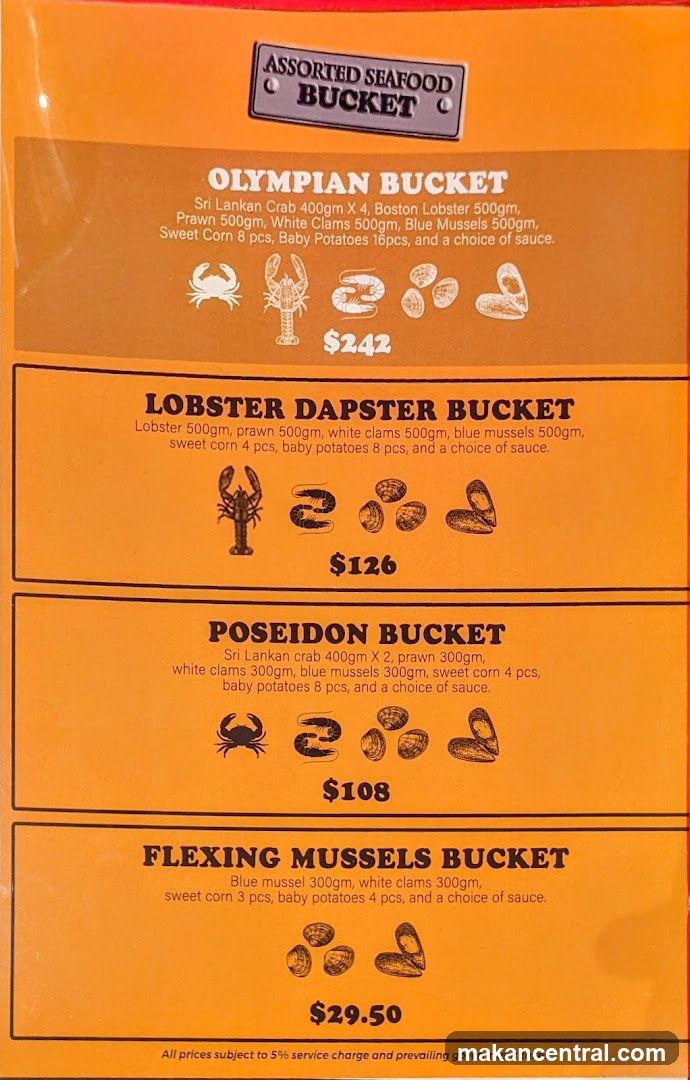 Assorted Seafood Bucket