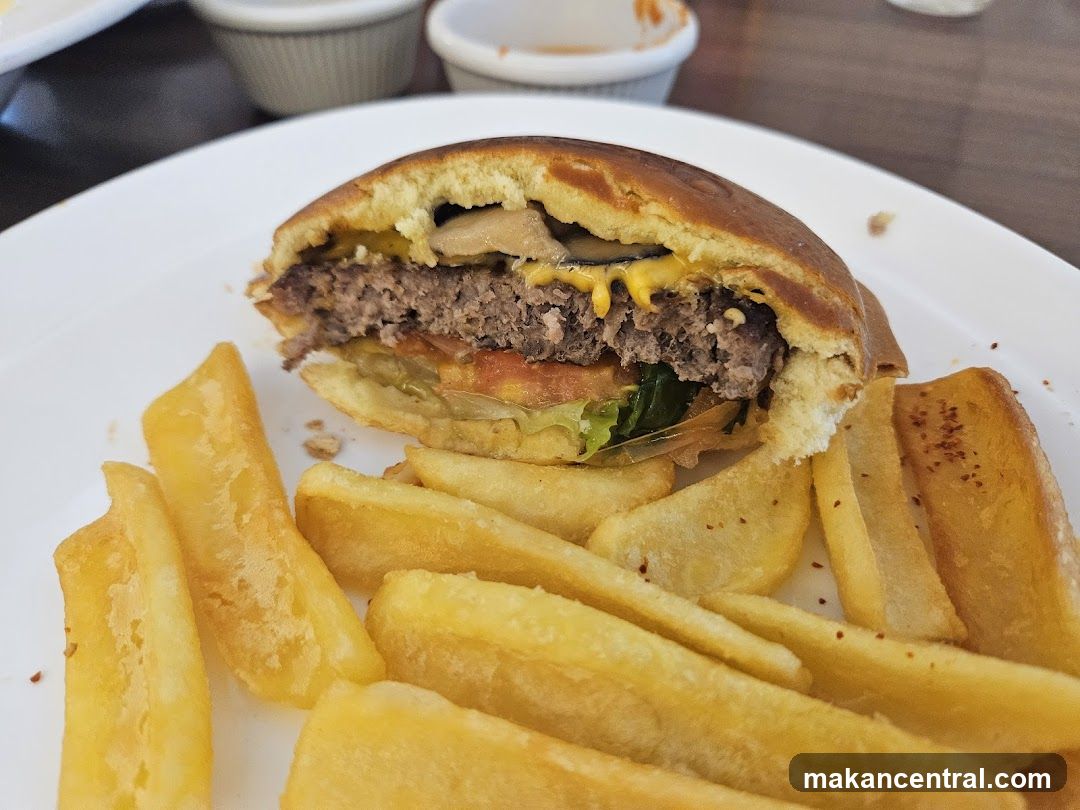 Burger and Fries