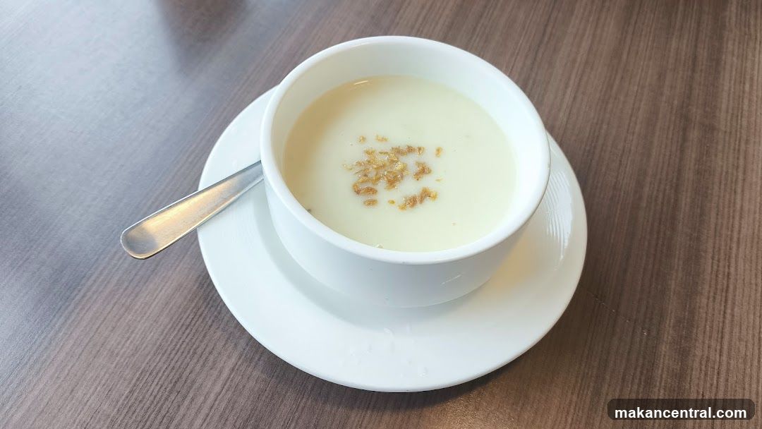 Creamy Soup with Toppings