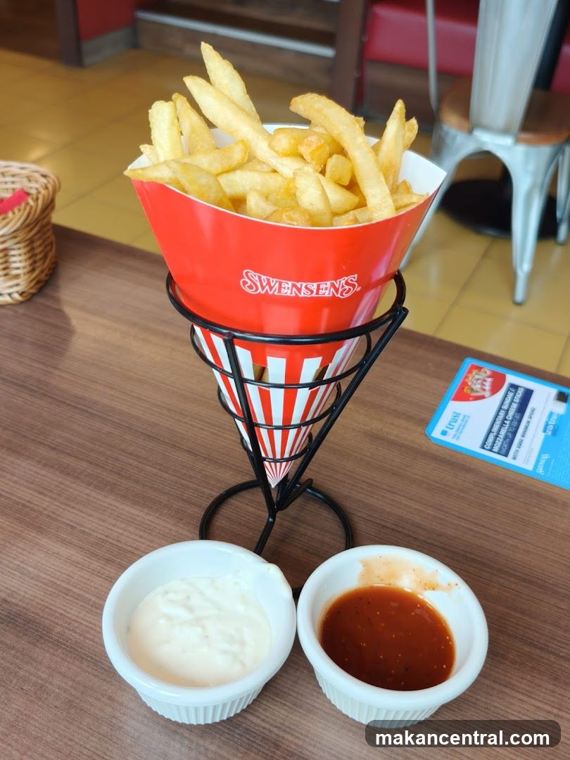French Fries with Dips