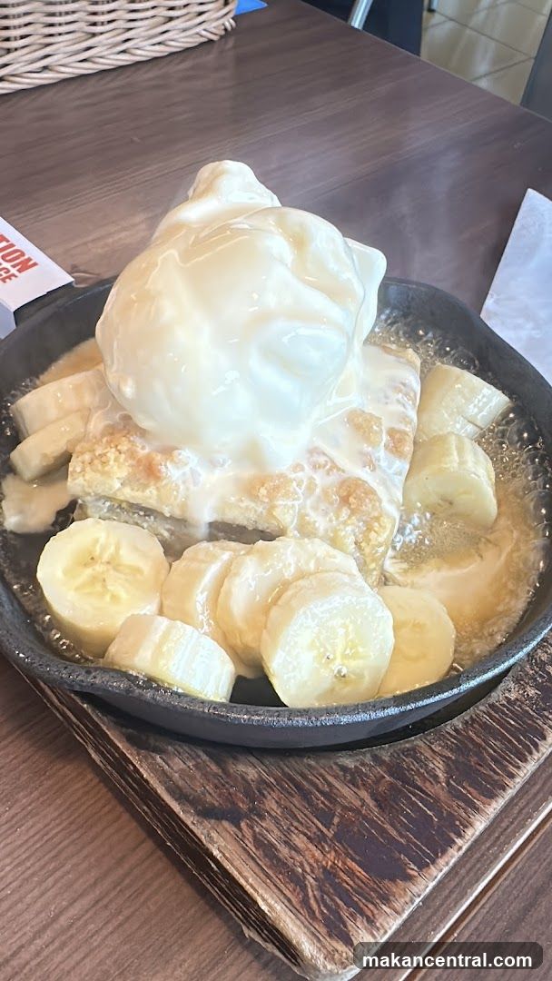 Warm Banana Dessert