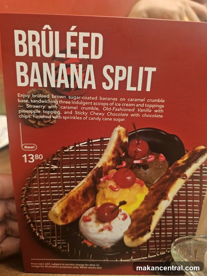 Brûléed Banana Split
