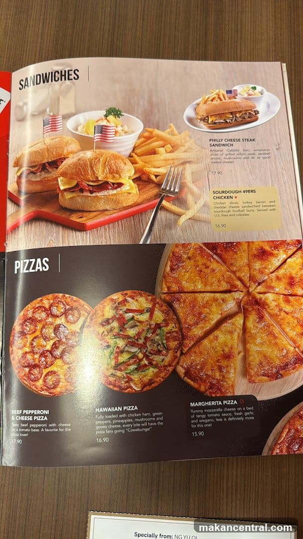 Sandwiches and Pizzas