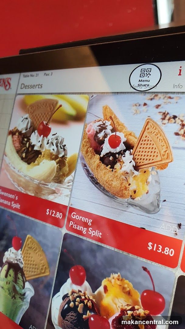 Desserts Menu
