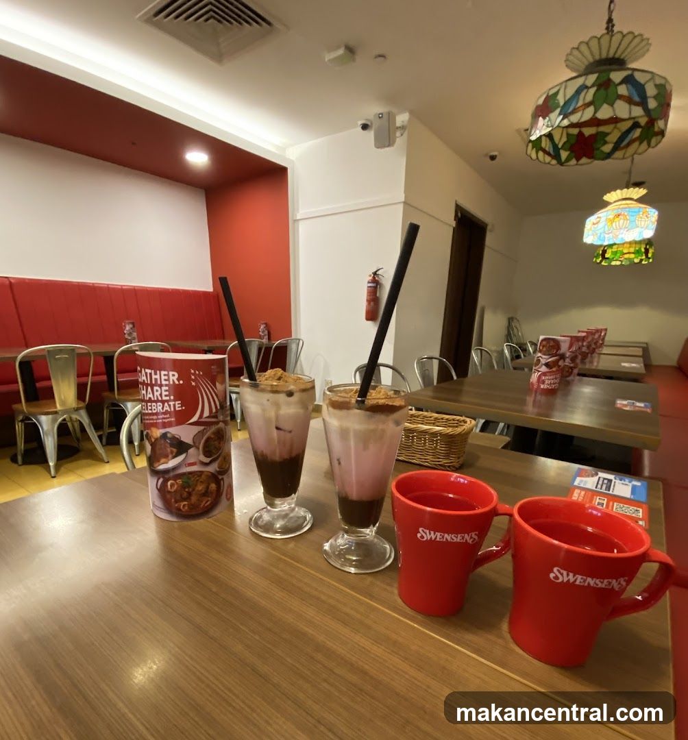 Restaurant Interior with Drinks