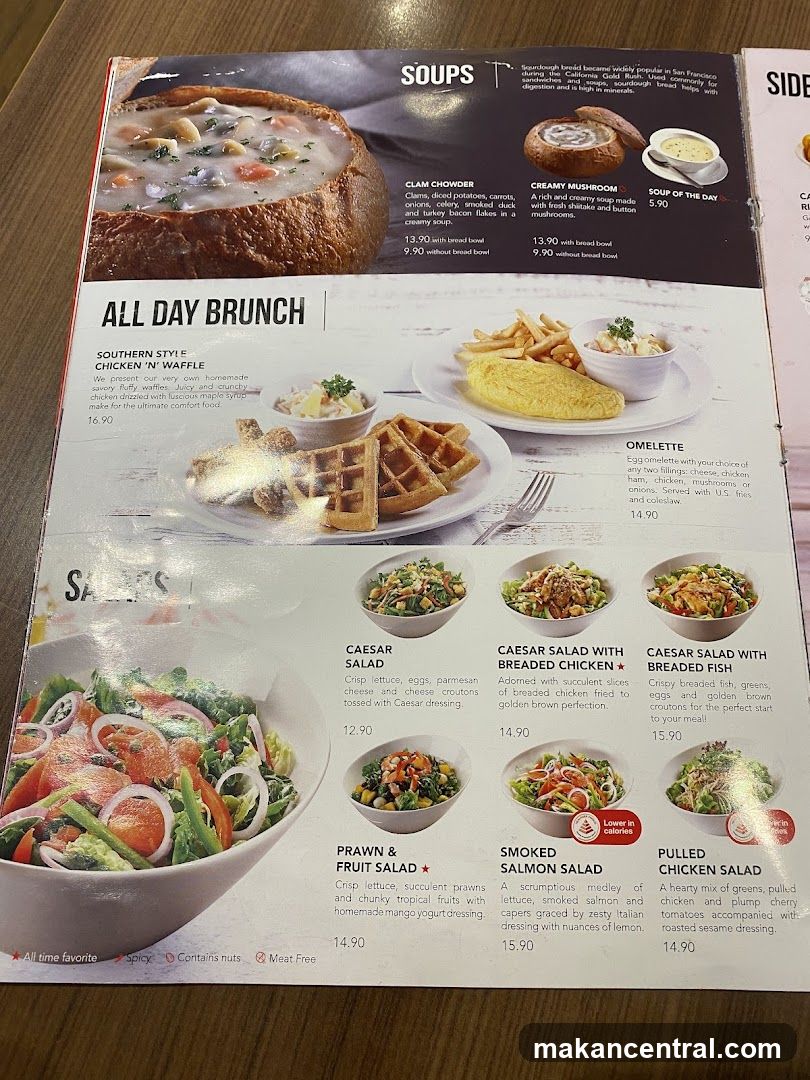 Soups, All Day Brunch, Salads
