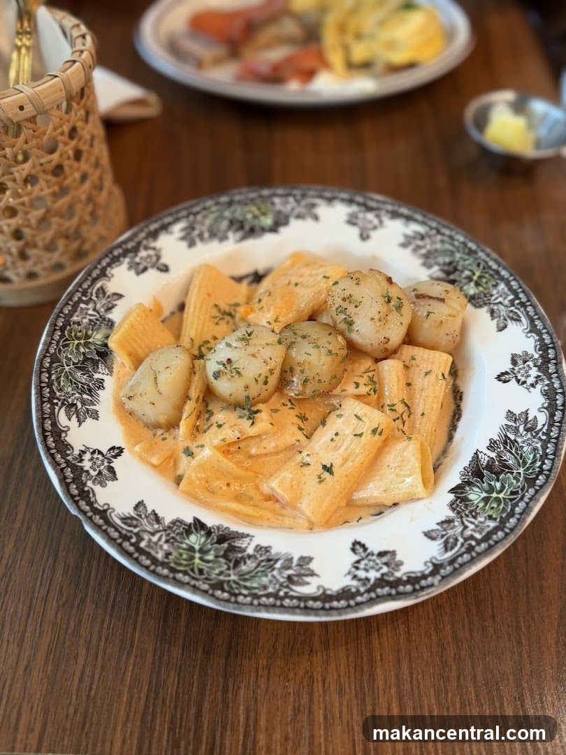Scallop Pasta