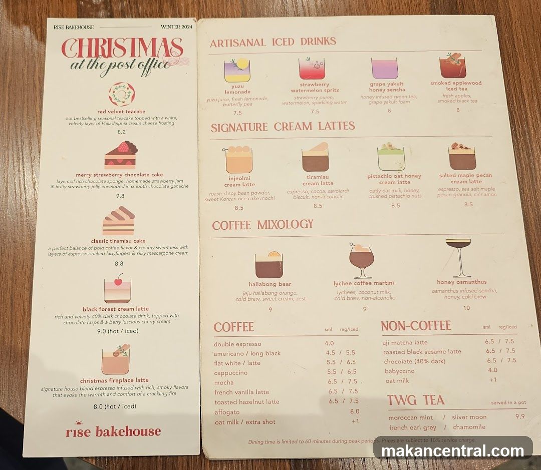 RISE BAKEHOUSE CHRISTMAS at the post office