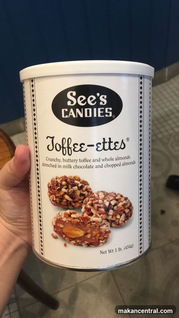 See's Candies Toffee-ettes Tin