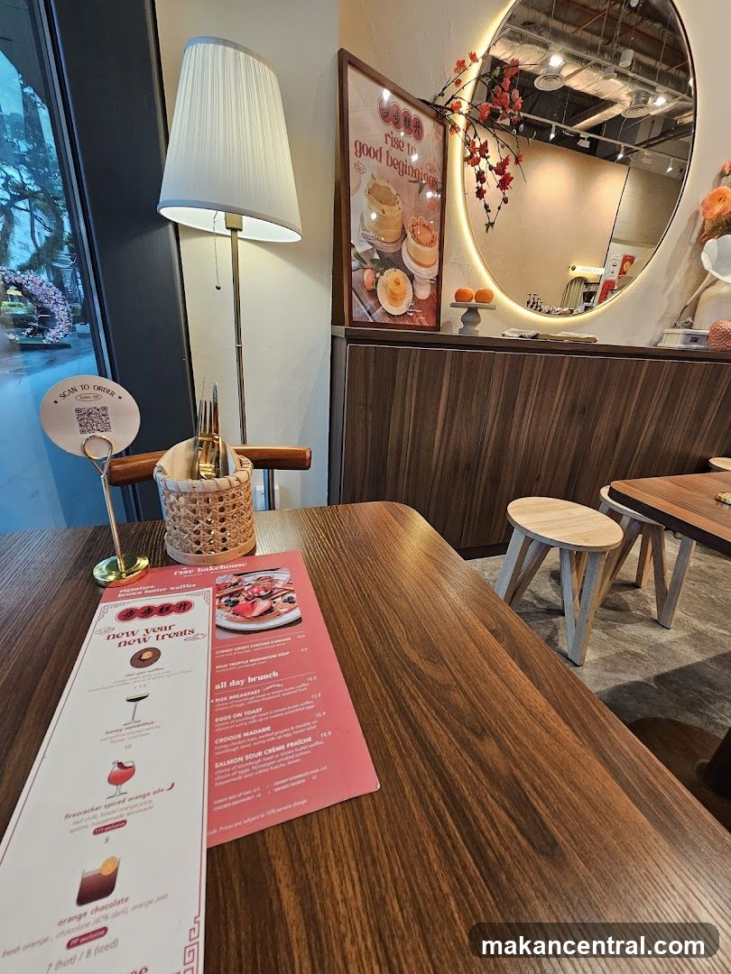 Table Setting with Menu