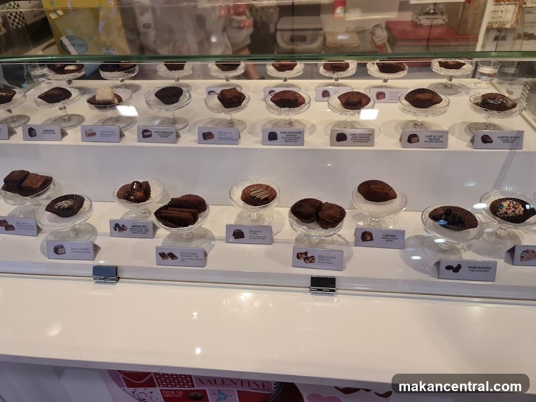 Chocolates Display