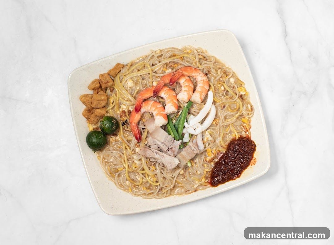 Noodles with Shrimp and Pork