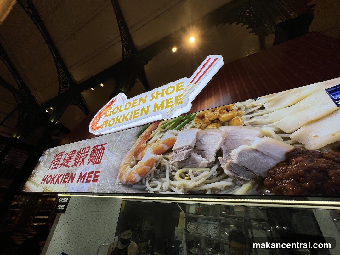 Golden Shoe Hokkien Mee Sign