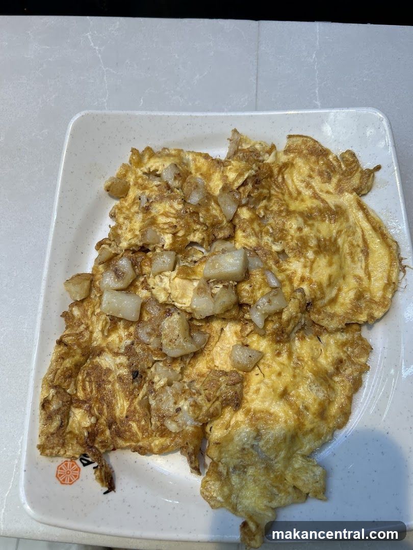 Fried Radish Cake with Egg