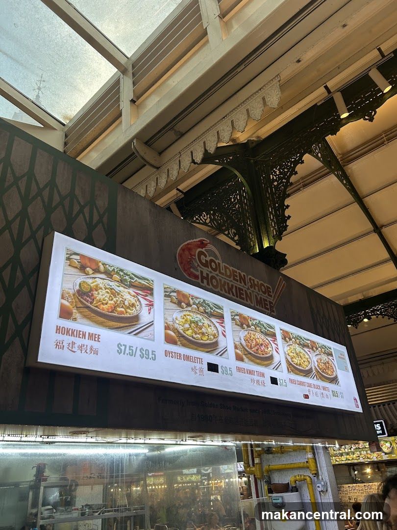 Golden Shoe Hokkien Mee Menu