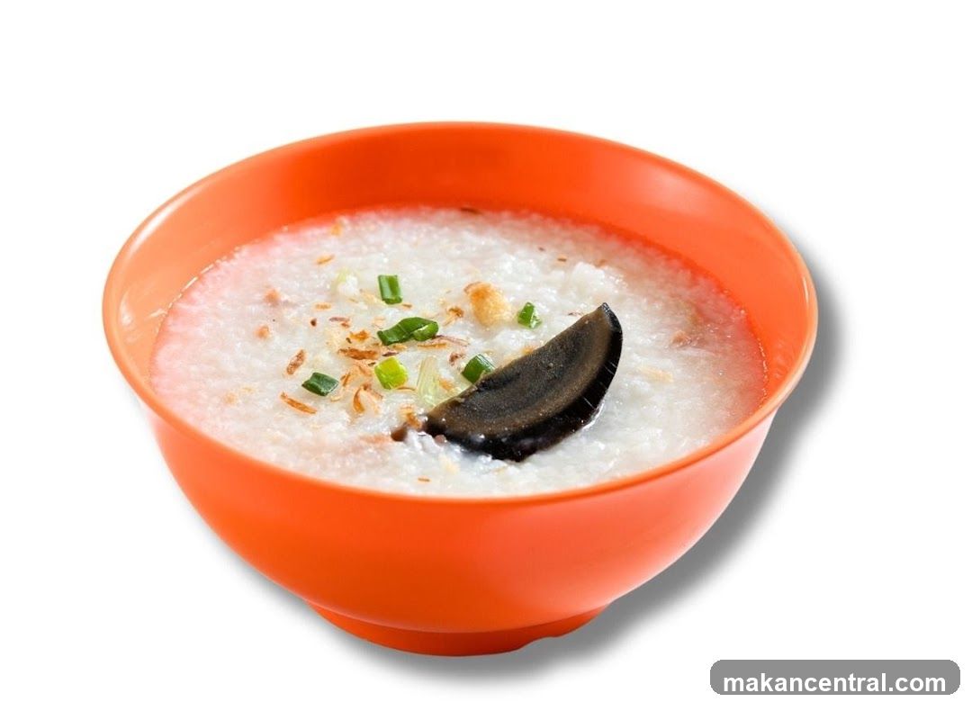 Congee with Century Egg