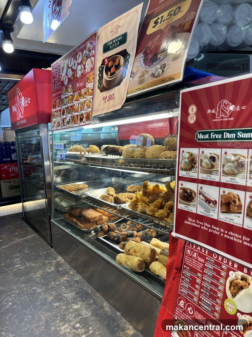Meat Free Dim Sum Display