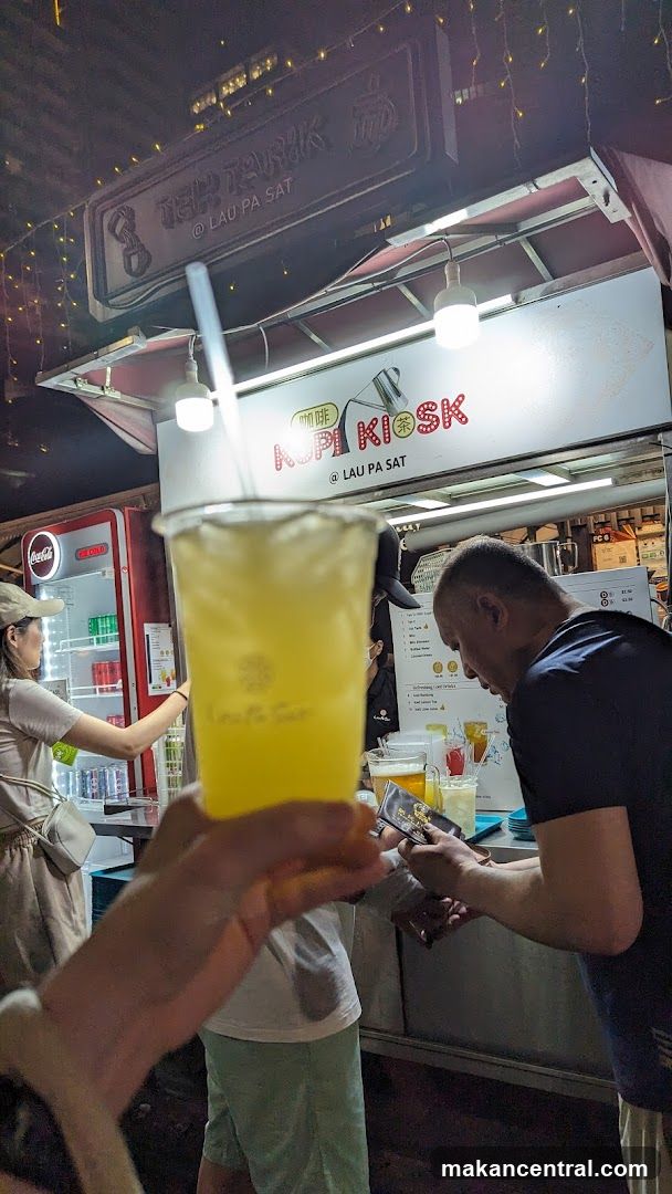 Kopi Kiosk at Lau Pa Sat