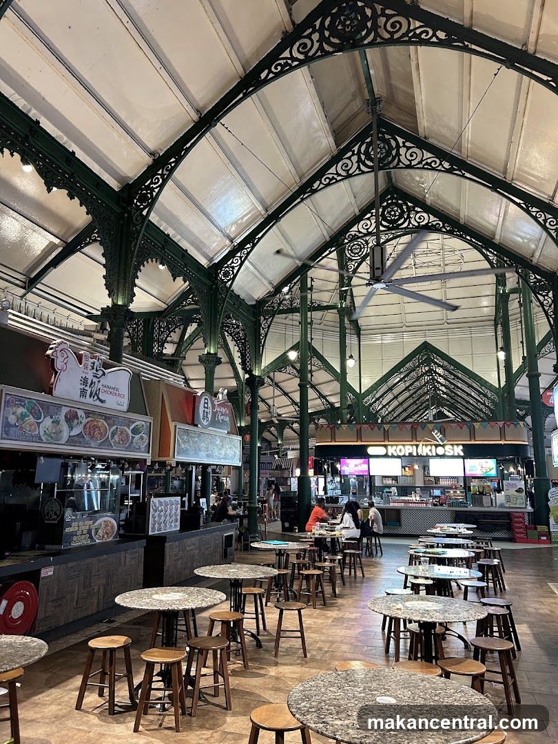 Food court with seating