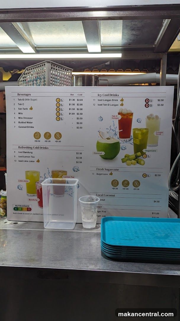 Beverages Menu