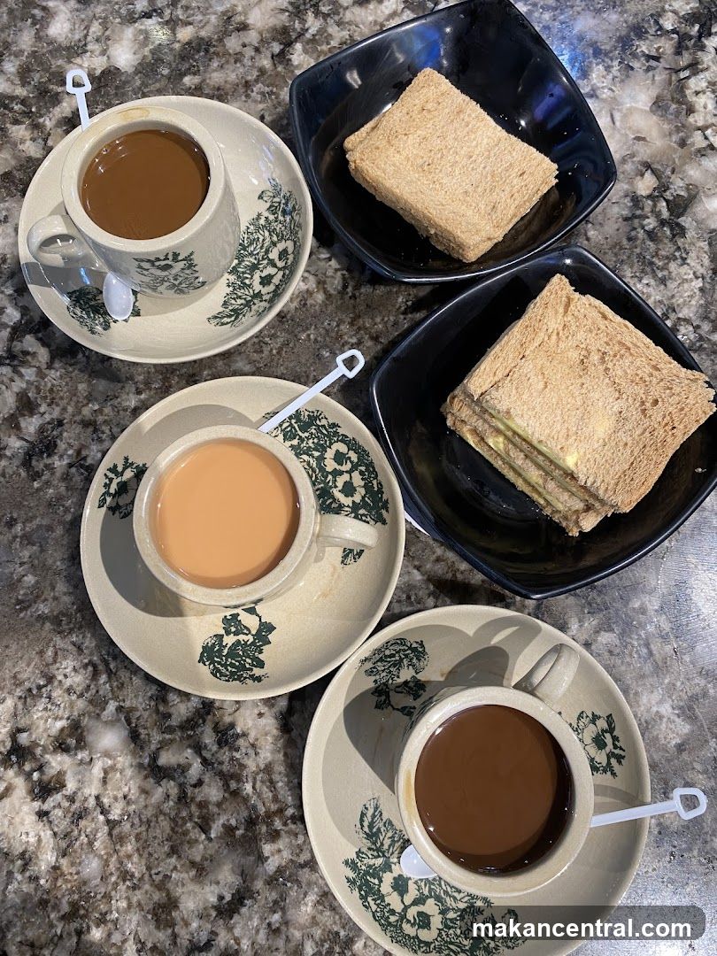 Coffee and Tea with Sandwiches