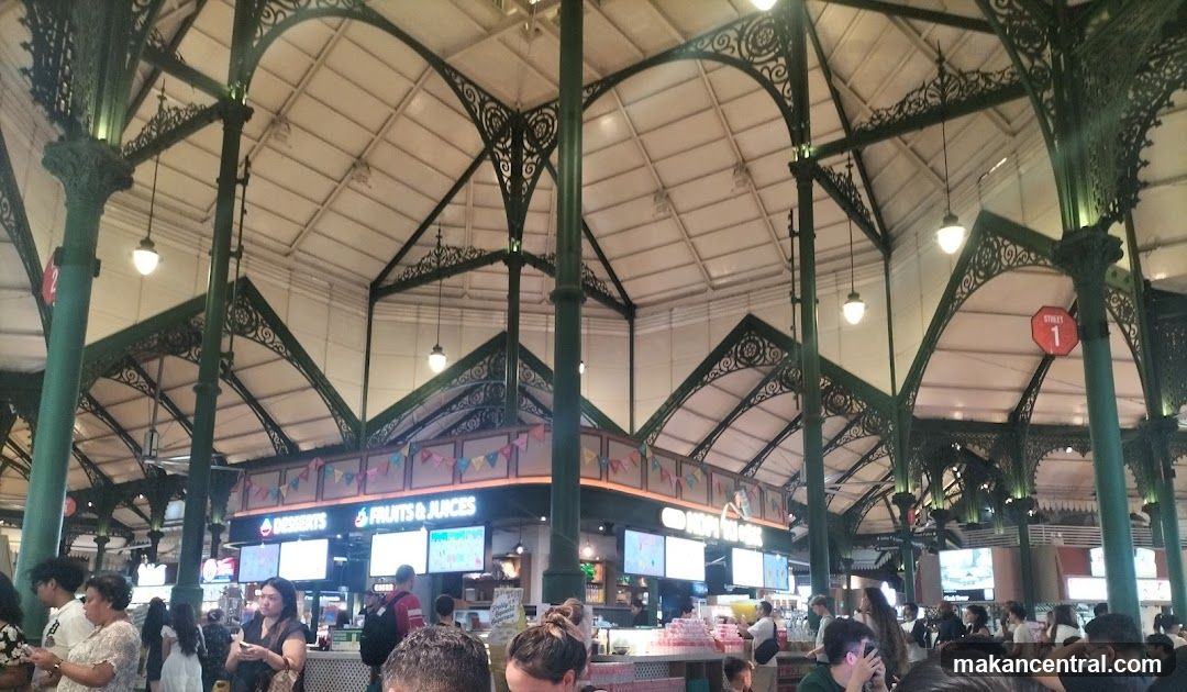 Indoor Market Food Stalls