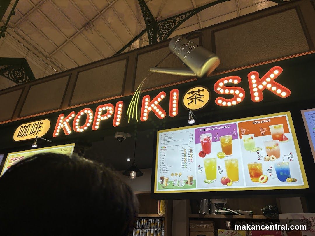 Kopi Kiosk Menu