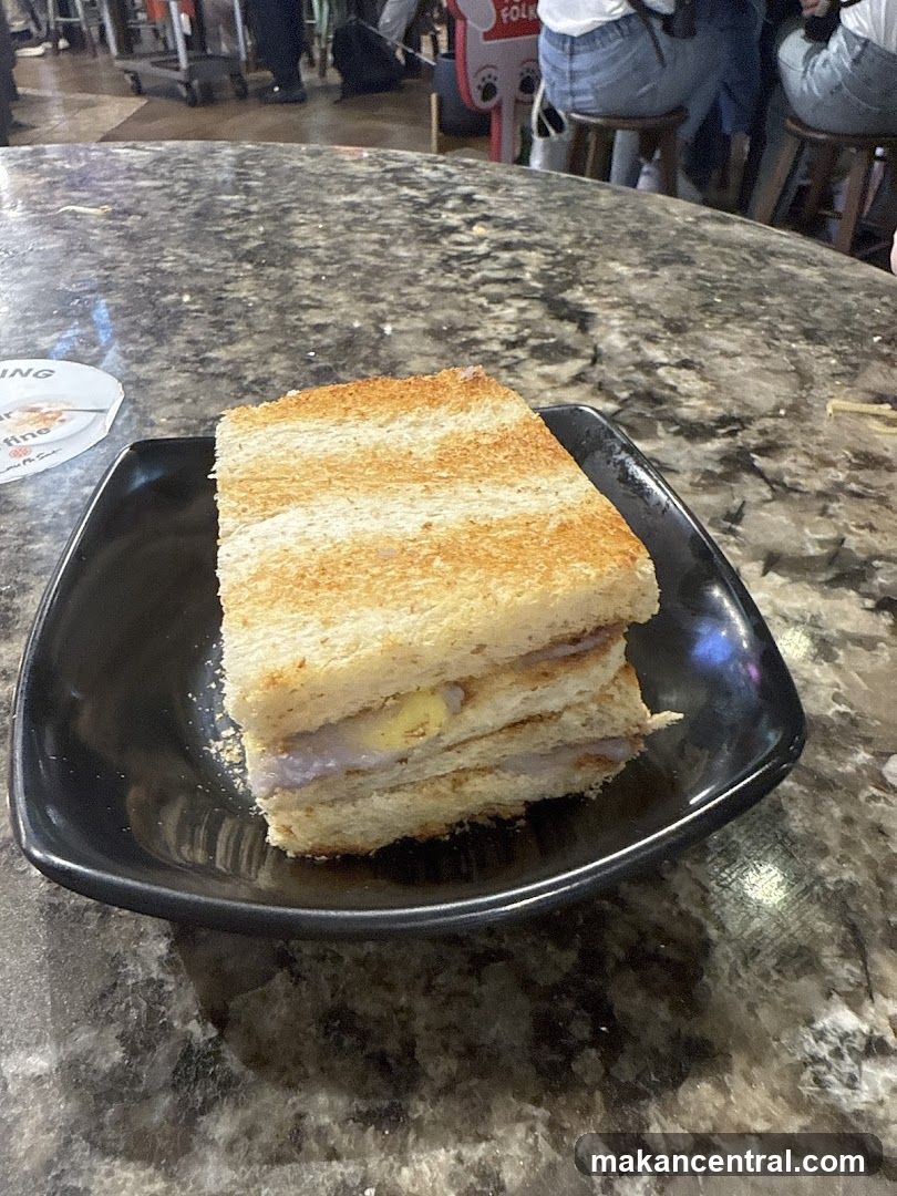 Toast with filling
